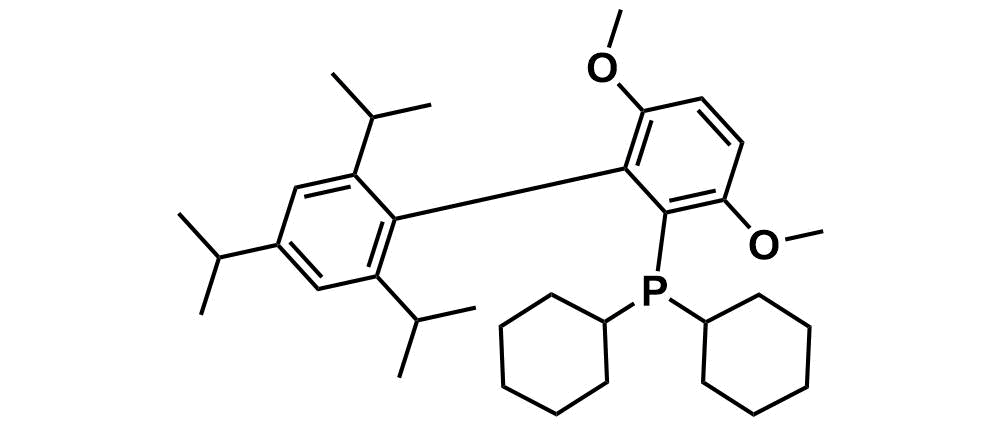 2-(Dicyclohexylphosphino)-3,6-dimethoxy-2'-4'-6'-tri-i-propyl-1,1'-biphenyl  （Brettphos）