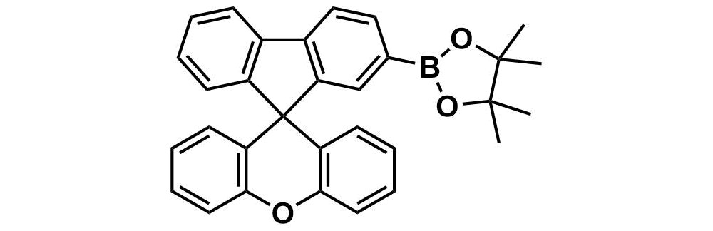 4,4,5,5-tetramethyl-2-(spiro[fluorene-9,9'-xanthen]-2-yl)-1,3,2-dioxaborolane