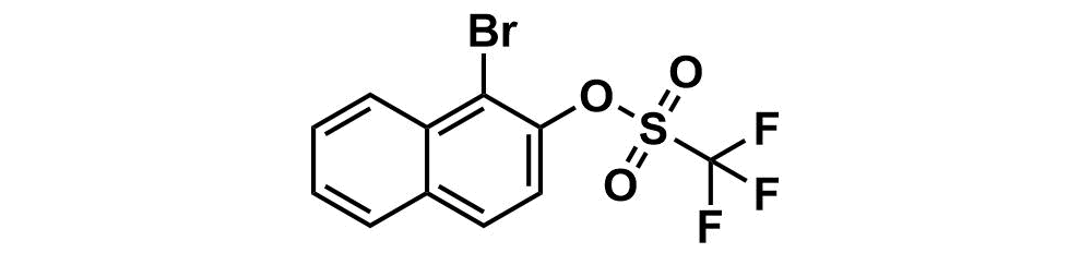 1-bromonaphthalen-2-yltrifluoromethanesulfonate