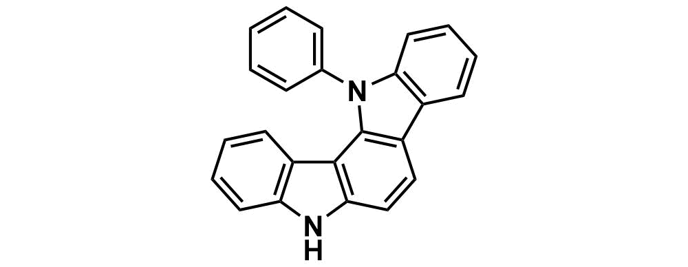 5,12-Dihydro-12-phenyl-Indolo[3,2-c]carbazole