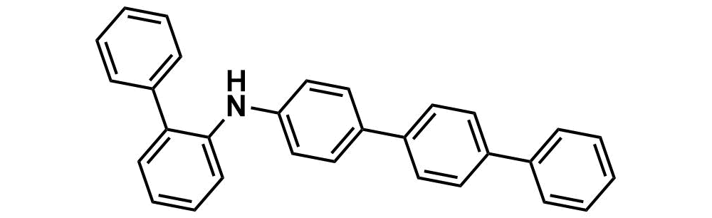 N-([1,1'-biphenyl]-2-yl)-[1,1':4',1''-terphenyl]-4-amine