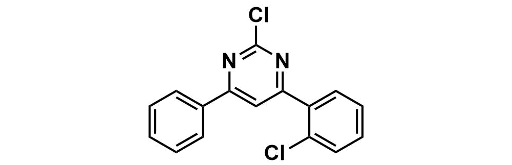 2-chloro-4-(2-chlorophenyl)-6-phenylpyrimidine