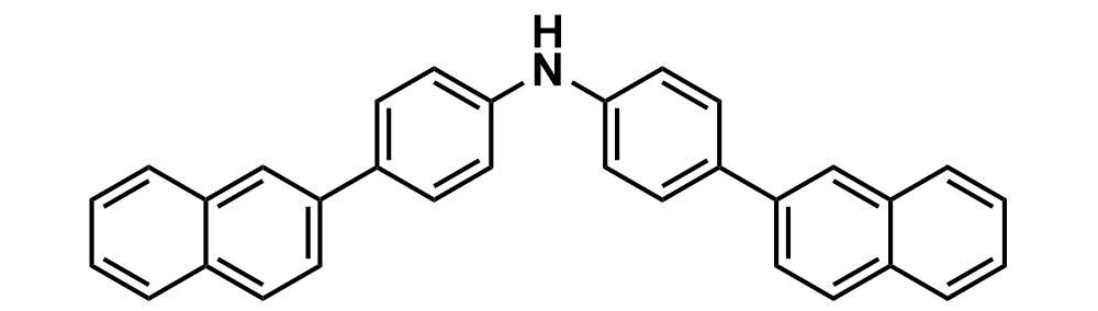 4-(2-Naphthalenyl)-N-[4-(2-naphthalenyl)phenyl]benzenamine