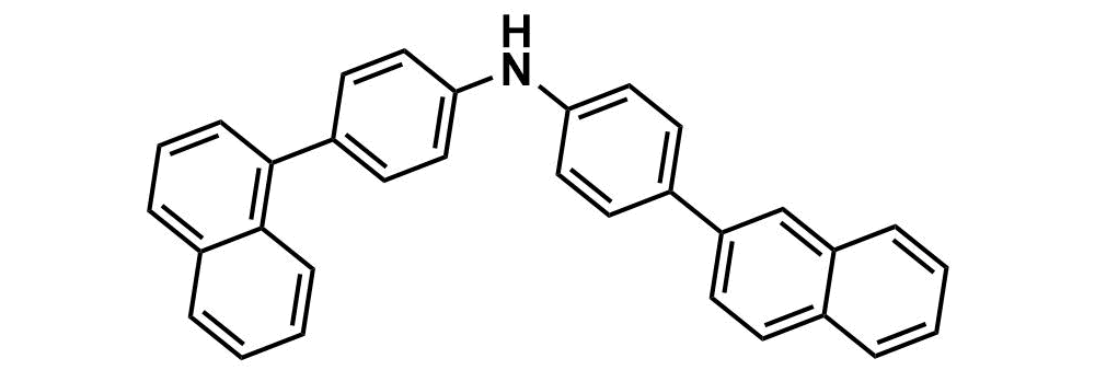 4-(naphthalen-1-yl)-N-(4-(naphthalen-2-yl)phenyl)aniline