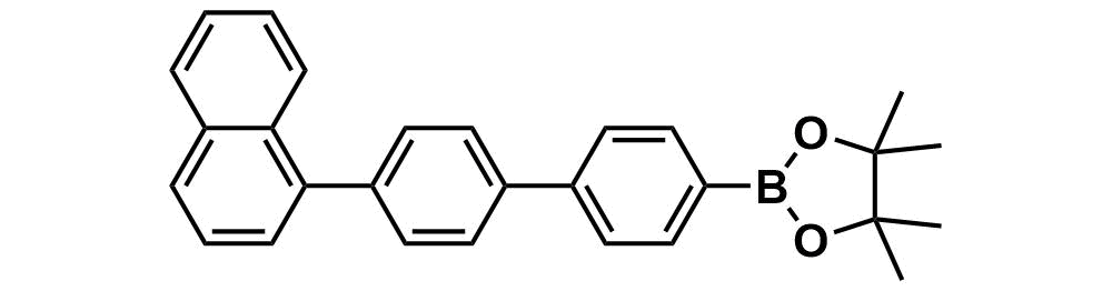 4,4,5,5-tetramethyl-2-(4'-(naphthalen-1-yl)-[1,1'-biphenyl]-4-yl)-1,3,2-dioxaborolane