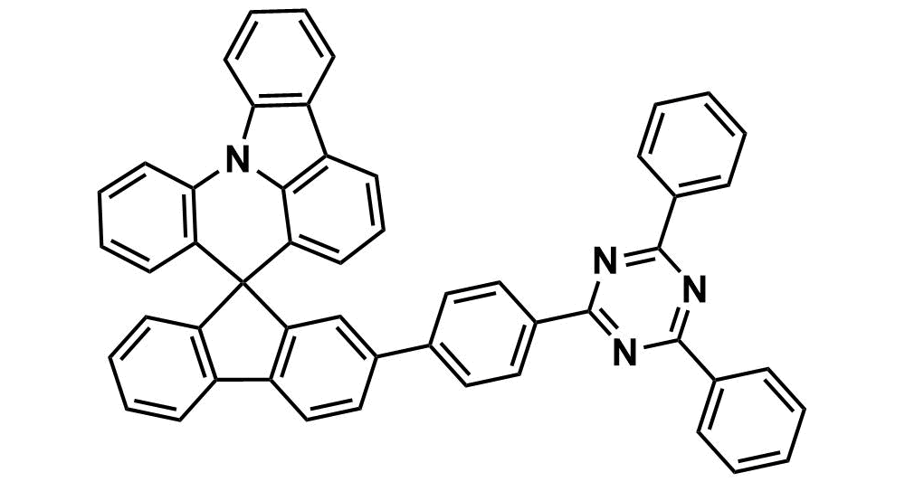 2-(4-(4,6-diphenyl-1,3,5-triazin-2-yl)phenyl)spiro[fluorene-9,8'-indolo[3,2,1-de]acridine] 