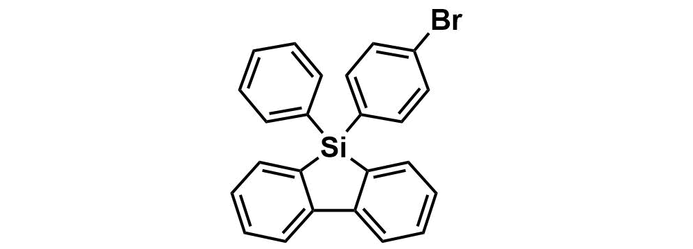 5-(4-bromophenyl)-5-phenyl-5H-dibenzo[b,d]silole