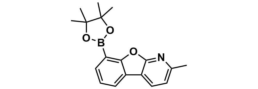 2-methyl-8-(4,4,5,5-tetramethyl-1,3,2-dioxaborolan-2-yl)benzofuro[2,3-b]pyridine