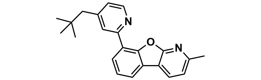 8-[4-(2,2-dimethylpropyl)-2-pyridinyl]-2-methylBenzofuro[2,3-b]pyridine