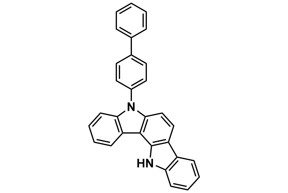 5-([1,1'-biphenyl]-4-yl)-5,12-dihydroindolo[3,2-a]carbazole