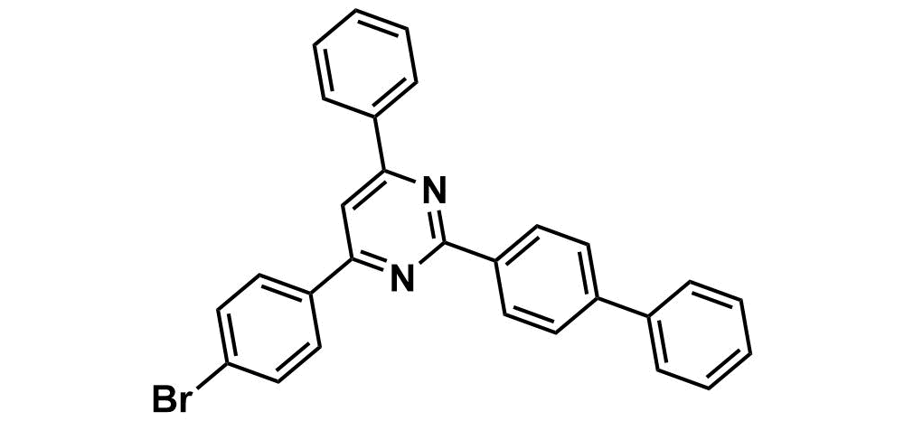 2-([1,1'-biphenyl]-4-yl)-4-(4-bromophenyl)-6-phenylpyrimidine