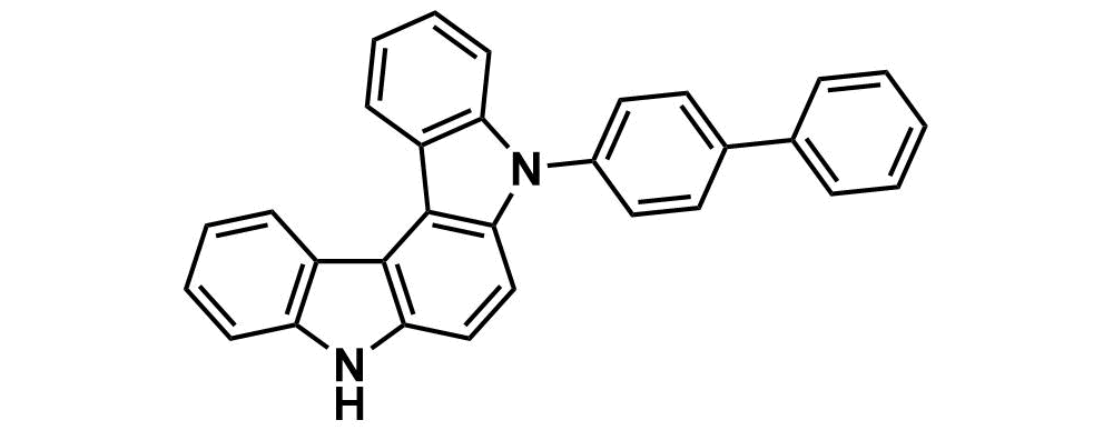 5-([1,1'-biphenyl]-4-yl)-5,8-dihydroindolo[2,3-c]carbazole