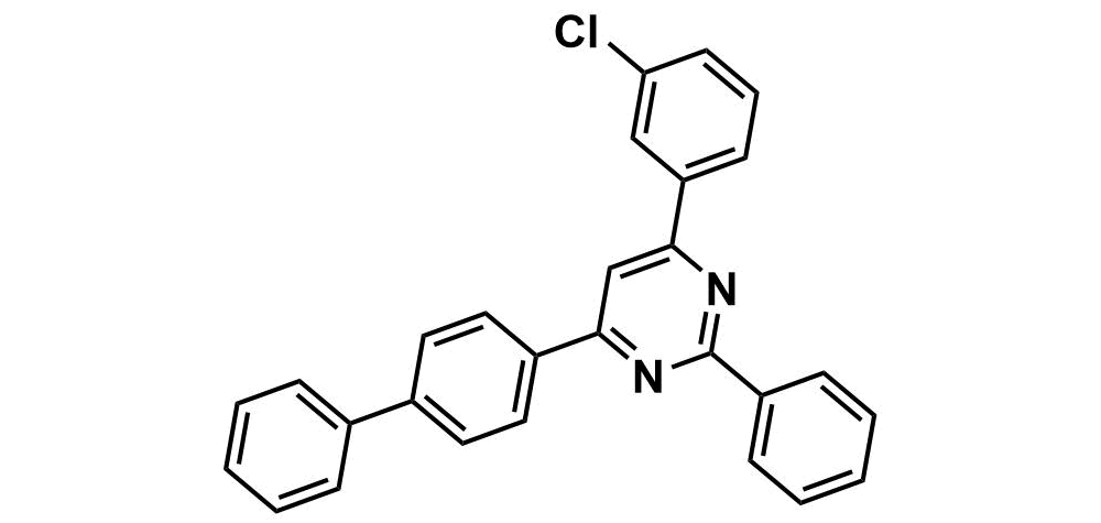 4-([1,1'-biphenyl]-4-yl)-6-(3-chlorophenyl)-2-phenylpyrimidine