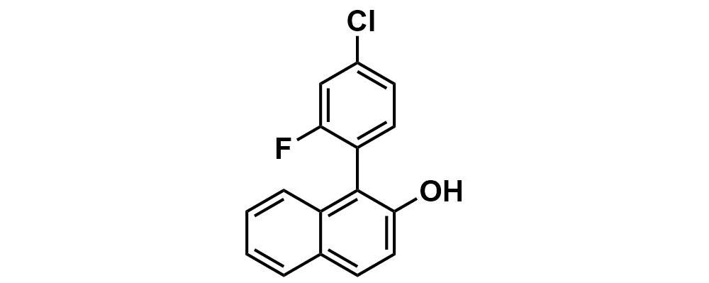 1-(4-Chloro-2-fluorophenyl)-2-naphthalenol