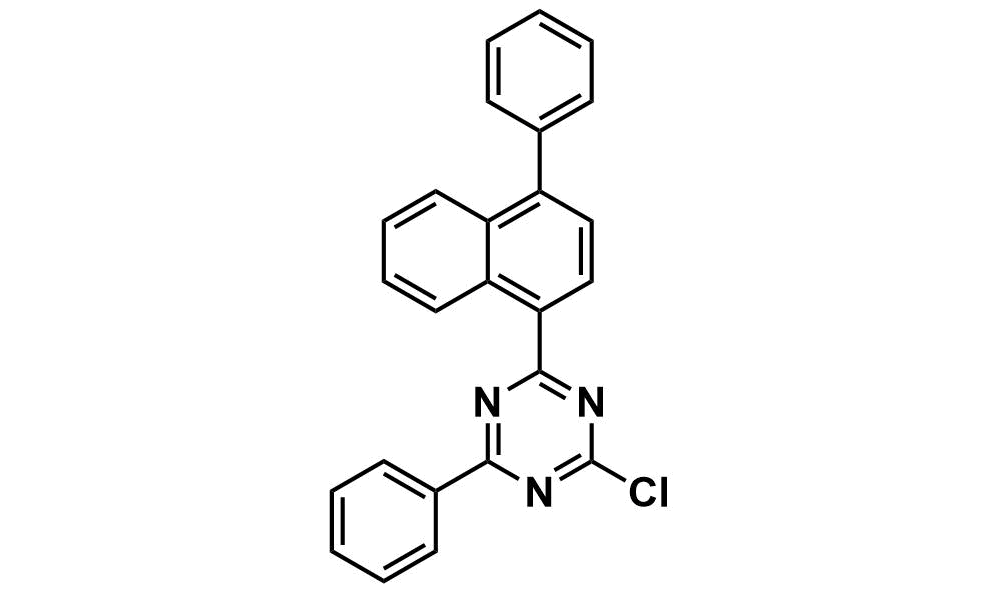 2-Chloro-4-phenyl-6-(4-phenyl-1-naphthalenyl)-1,3,5-triazine