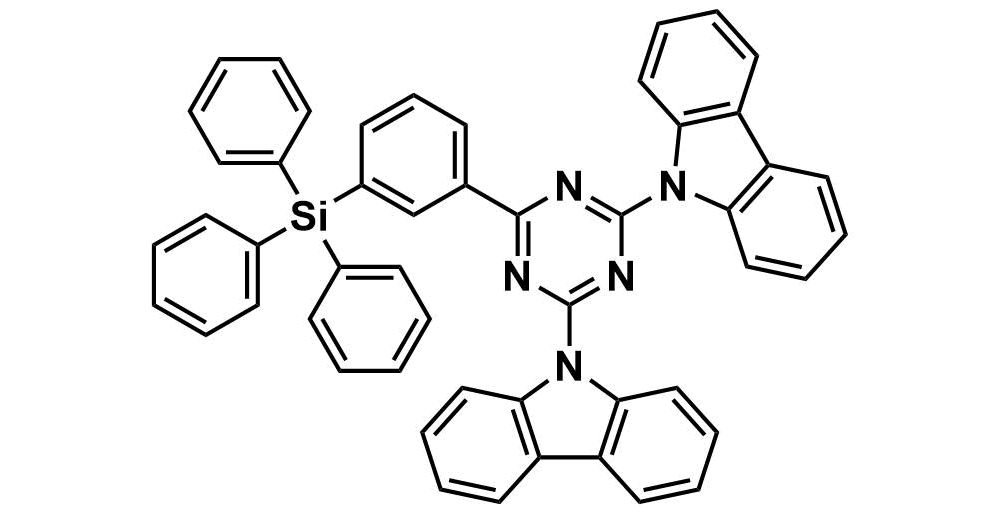 9,9'-(6-(3-(Triphenylsilyl)phenyl)-1,3,5-triazine-2,4-diyl)bis(9H-carbazole)