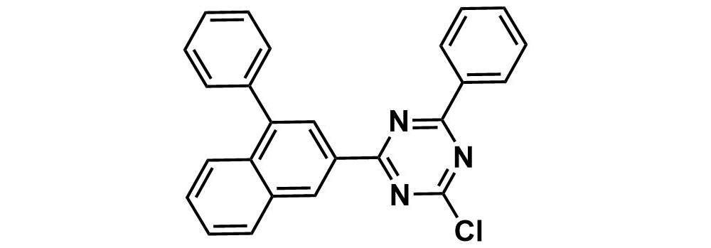 1,3,5-Triazine, 2-chloro-4-phenyl-6-(4-phenyl-2-naphthalenyl)