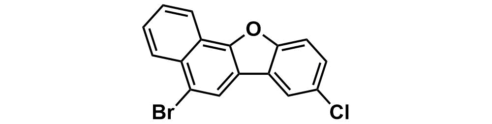 Benzo[b]naphtho[2,1-d]furan, 5-bromo-8-chloro-