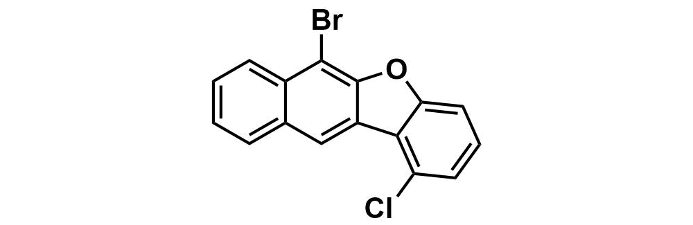 Benzo[b]naphtho[2,3-d]furan, 6-bromo-1-chloro-