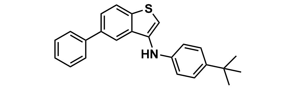 N-[4-(1,1-dimethylethyl)phenyl]-5-phenyl-Benzo[b]thiophen-3-amine