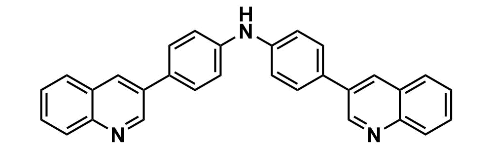 bis(4-(quinolin-3-yl)phenyl)amine