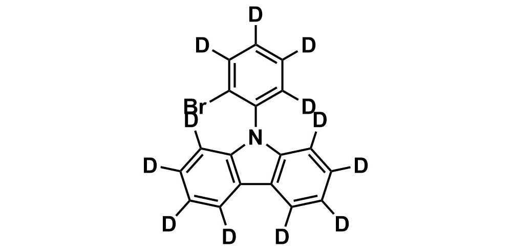 9-(2-bromophenyl-3,4,5,6-d4)-9H-carbazole-1,2,3,4,5,6,7,8-d8