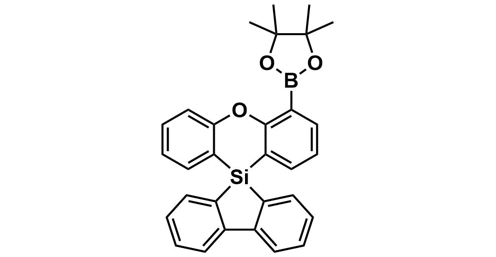 4'-(4,4,5,5-tetramethyl-1,3,2-dioxaborolan-2-yl)spiro[dibenzo[b,d]silole-5,10'-dibenzo[b,e][1,4]oxasiline]