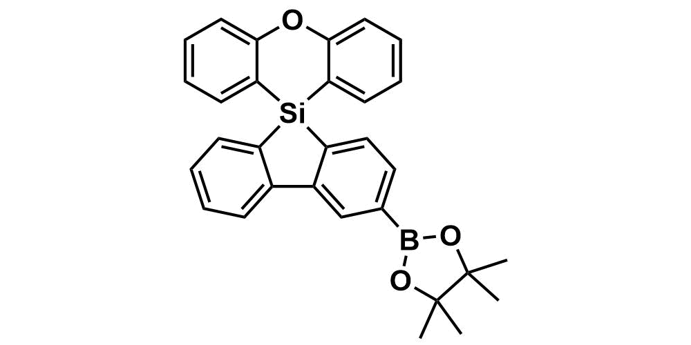 2-(4,4,5,5-tetramethyl-1,3,2-dioxaborolan-2-yl)spiro[dibenzo[b,d]silole-5,10'-dibenzo[b,e][1,4]oxasiline]