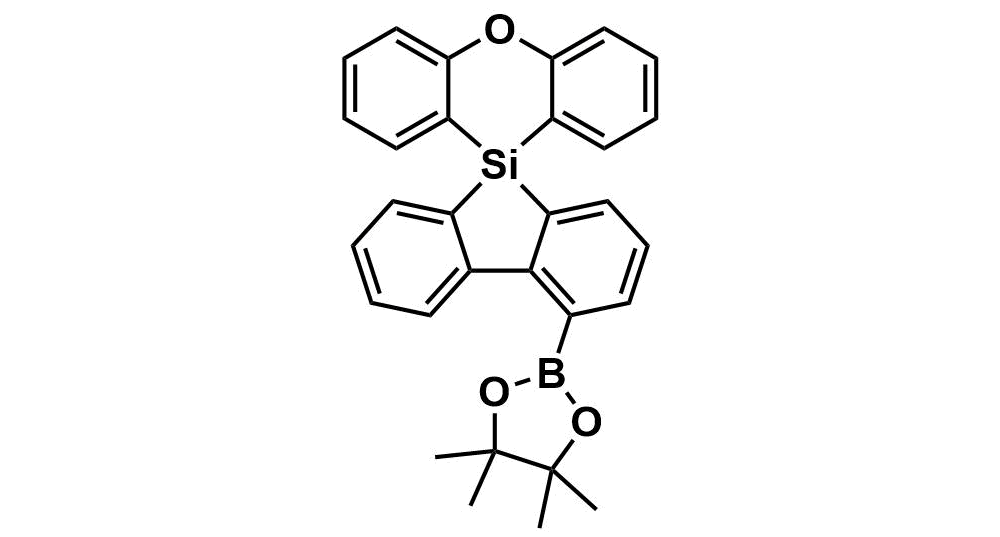 1-(4,4,5,5-tetramethyl-1,3,2-dioxaborolan-2-yl)spiro[dibenzo[b,d]silole-5,10'-dibenzo[b,e][1,4]oxasiline]