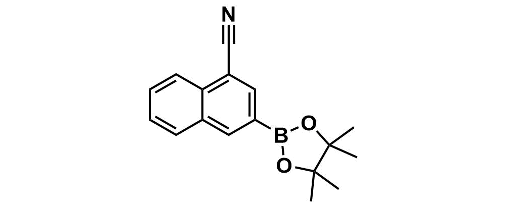 3-(4,4,5,5-Tetramethyl-1,3,2-dioxaborolan-2-yl)-1-naphthonitrile