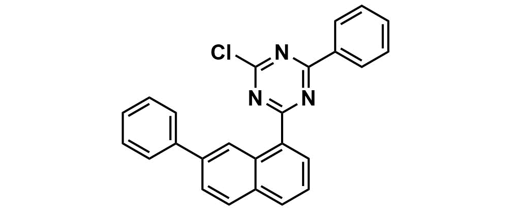 2-chloro-4-phenyl-6-(7-phenylnaphthalen-1-yl)-1,3,5-triazine