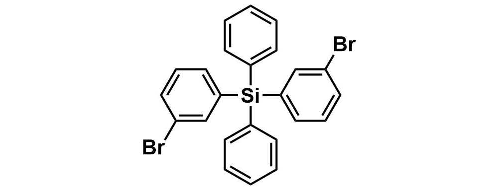 Benzene, 1,1'-(diphenylsilylene)bis[3-bromo-