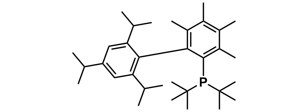 2-Di-t-butylphosphino-3,4,5,6-tetramethyl-2',4',6'-tri-i-propylbiphenyl