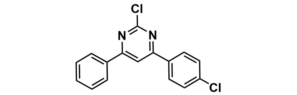 2-chloro-4-(4-chlorophenyl)-6-phenylpyrimidine