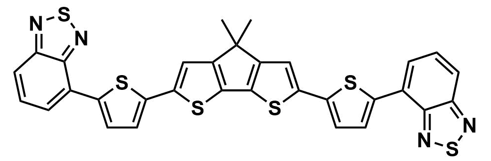 4,4'-((4,4-dimethyl-4H-cyclopenta[2,1-b:3,4-b']dithiophene-2,6-diyl)bis(thiophene-5,2-diyl))bis(benzo[c][1,2,5]thiadiazole)