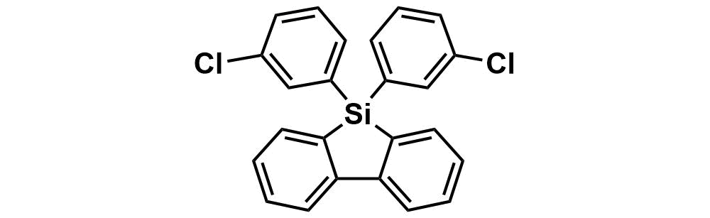 5,5-bis(3-chlorophenyl)-5H-dibenzo[b,d]silole