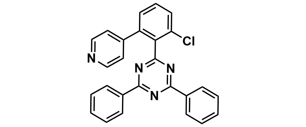 2-(2-Chloro-6-(pyridin-4-yl)phenyl)-4,6-diphenyl-1,3,5-triazine