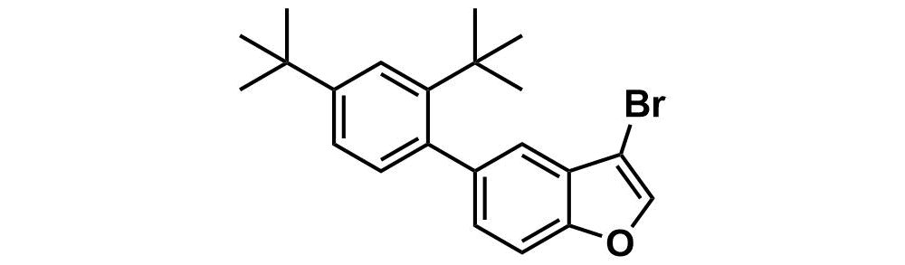 3-bromo-5-(2,4-di-tert-butylphenyl)benzofuran