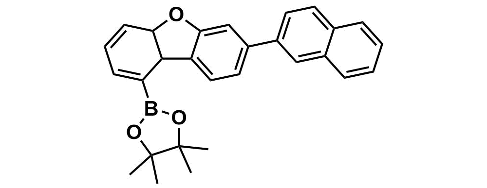 4,4,5,5-tetramethyl-2-(7-(naphthalen-2-yl)-4a,9b-dihydrodibenzo[b,d]furan-1-yl)-1,3,2-dioxaborolane