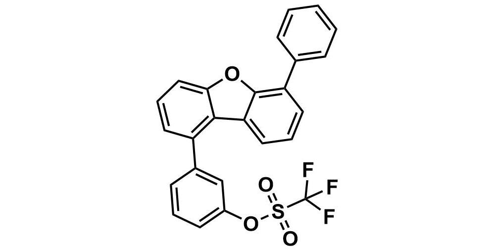 3-(6-phenyldibenzo[b,d]furan-1-yl)phenyl trifluoromethanesulfonate