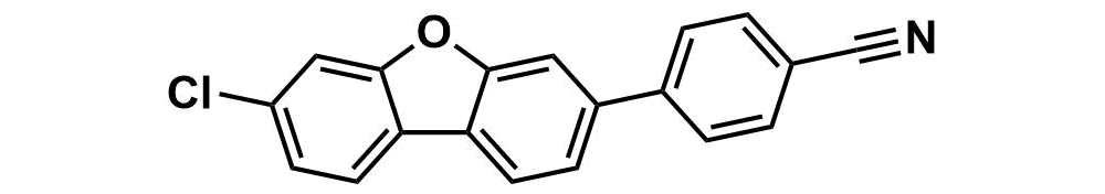 4-(7-chlorodibenzo[b,d]furan-3-yl)benzonitrile