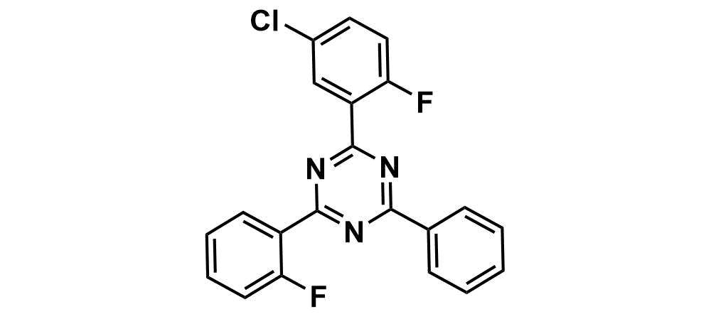 2-(5-Chloro-2-fluorophenyl)-4-(2-fluorophenyl)-6-phenyl-1,3,5-triazine