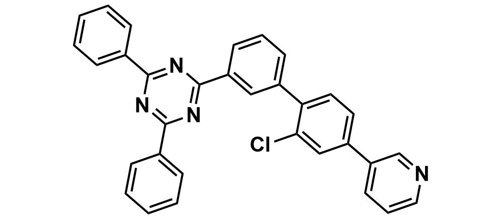 2-(2'-chloro-4'-(pyridin-3-yl)-[1,1'-biphenyl]-3-yl)-4,6-diphenyl-1,3,5-triazine