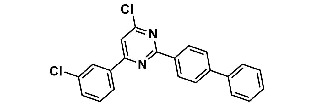 2-([1,1'-biphenyl]-4-yl)-4-chloro-6(3-chlorophenyl)pyrimidin