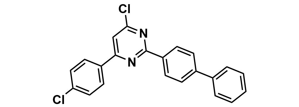 2-([1,1'-biphenyl]-4-yl)-4-chloro-6-(4-chlorophenyl)pyrimidine