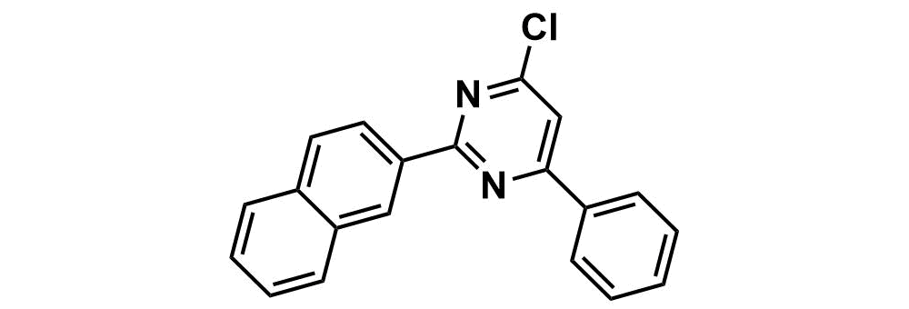 4-chloro-2-(naphthalen-2-yl)-6-phenylpyrimidine