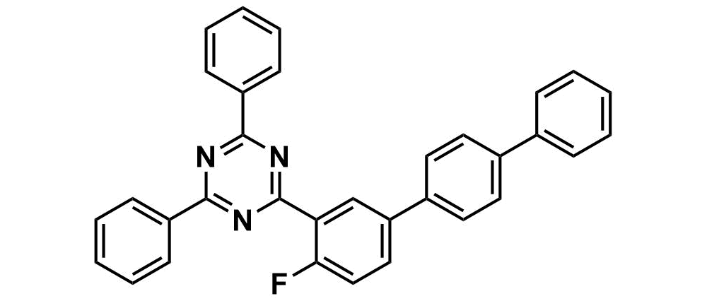 2-(4-fluoro-[1,1':4',1''-terphenyl]-3-yl)-4,6-diphenyl-1,3,5-triazine