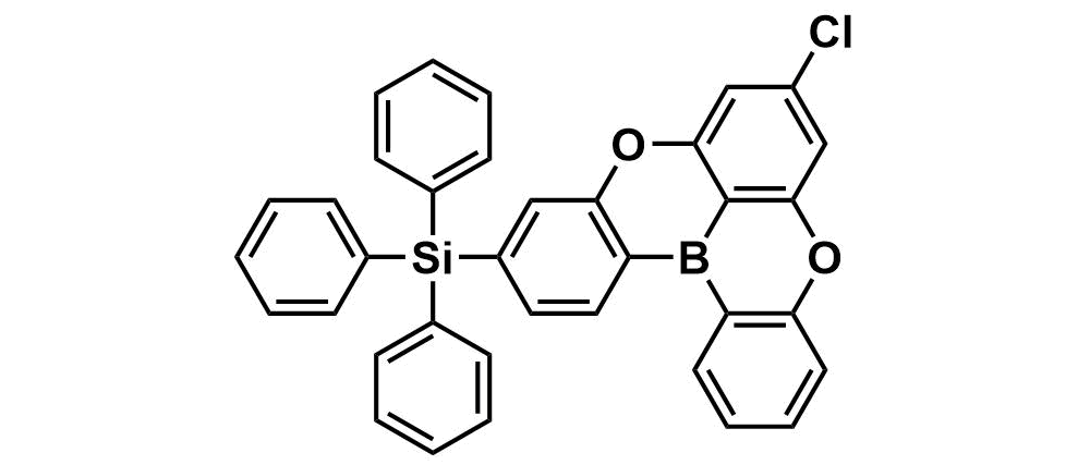 (7-chloro-5,9-dioxa-13b-boranaphtho[3,2,1-de]anthracen-3-yl)triphenylsilane