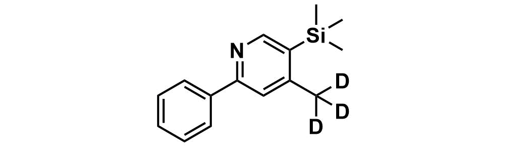 4-(Methyl-d3)-2-phenyl-5-(trimethylsilyl)pyridine