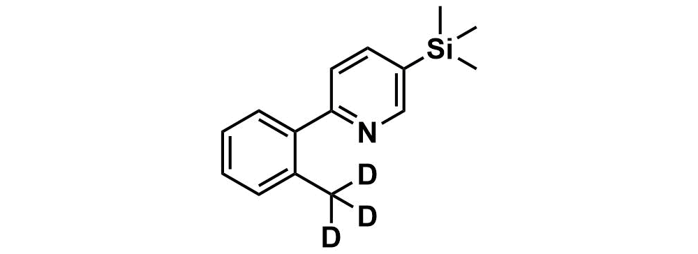 2-(2-(Methyl-d3)phenyl)-5-(trimethylsilyl)pyridine